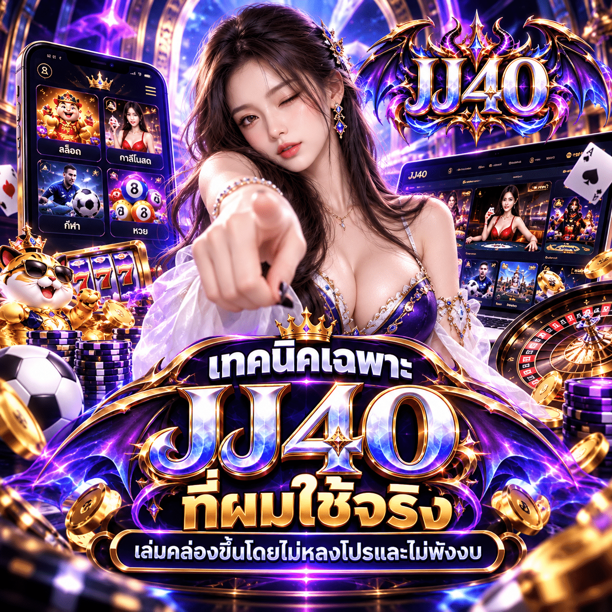 เทคนิคเฉพาะ JJ40 ที่ผมใช้จริง เล่นคล่องขึ้นโดยไม่หลงโปรและไม่พังงบ
